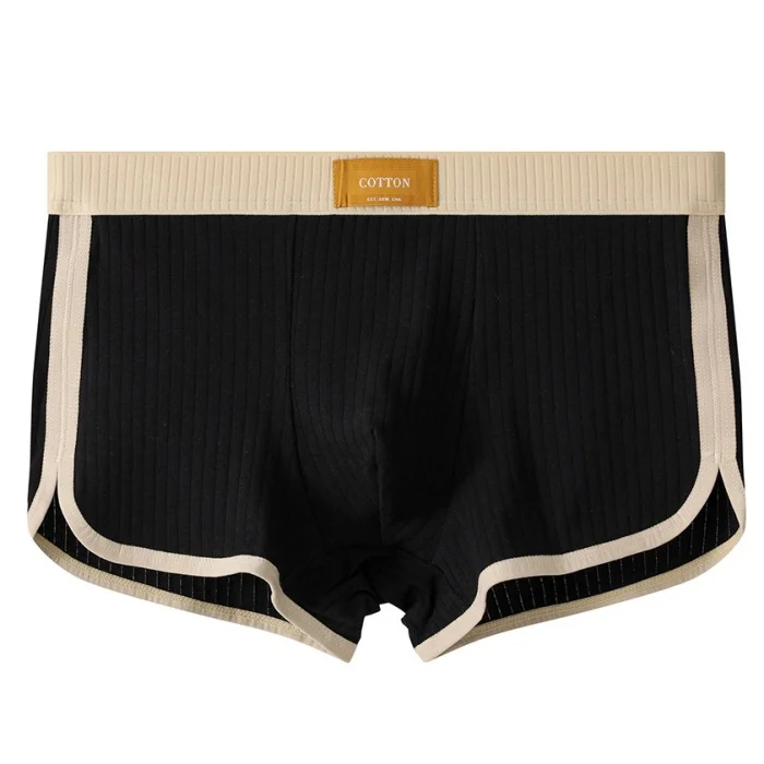Men's Comfortable Breathable Boxer Briefs Underwear for Spring Summer Autumn Winter