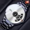 4 Black Case Silver Dial