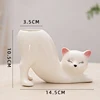 Cat stretching