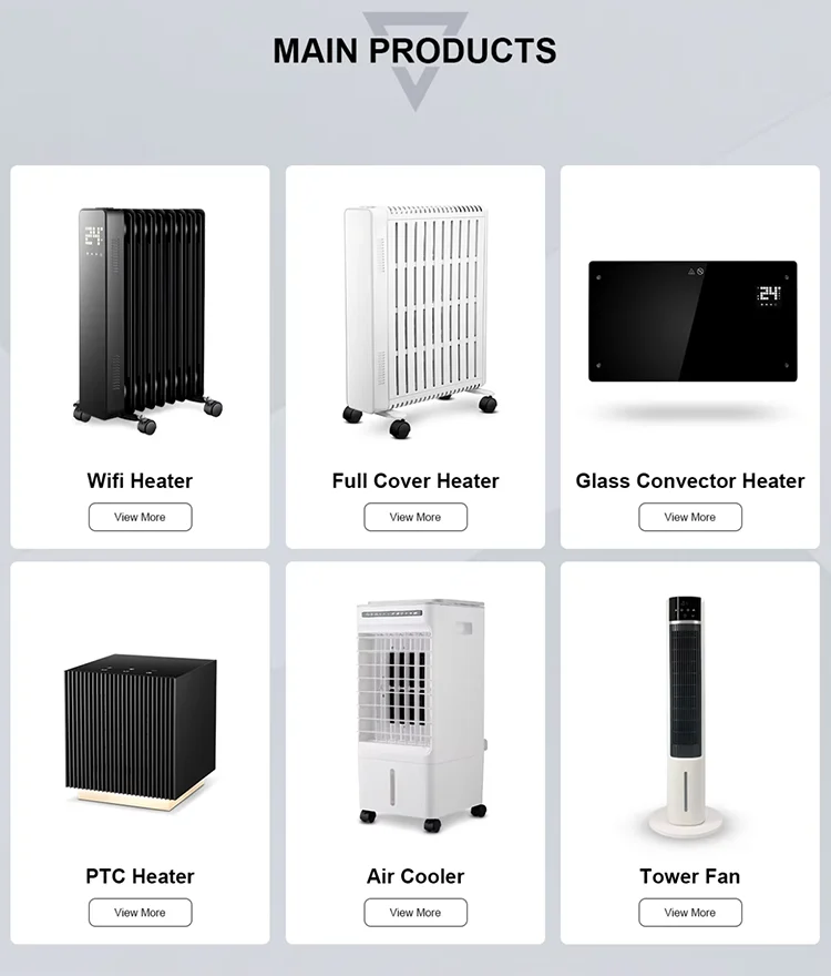 Portable Home Heater, 1000W, Plastic - detail 8