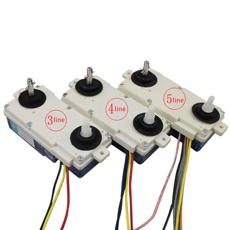 Universal 3 4 5 Line Dual Axis 15 Minutes Washer Washing Machine Timer Strip Dual Switch Timer