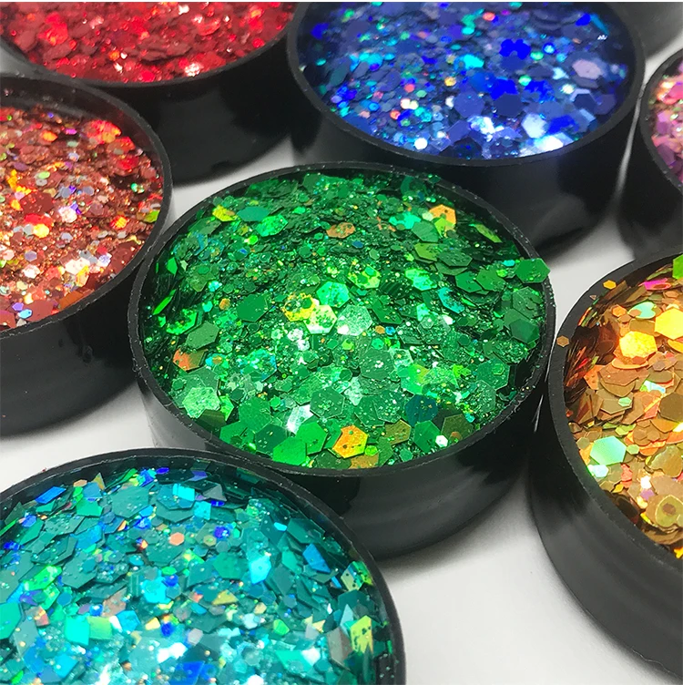 Wholesale Bulk Mixed Chunky Glitter For Face And Body Glitter - Buy ...