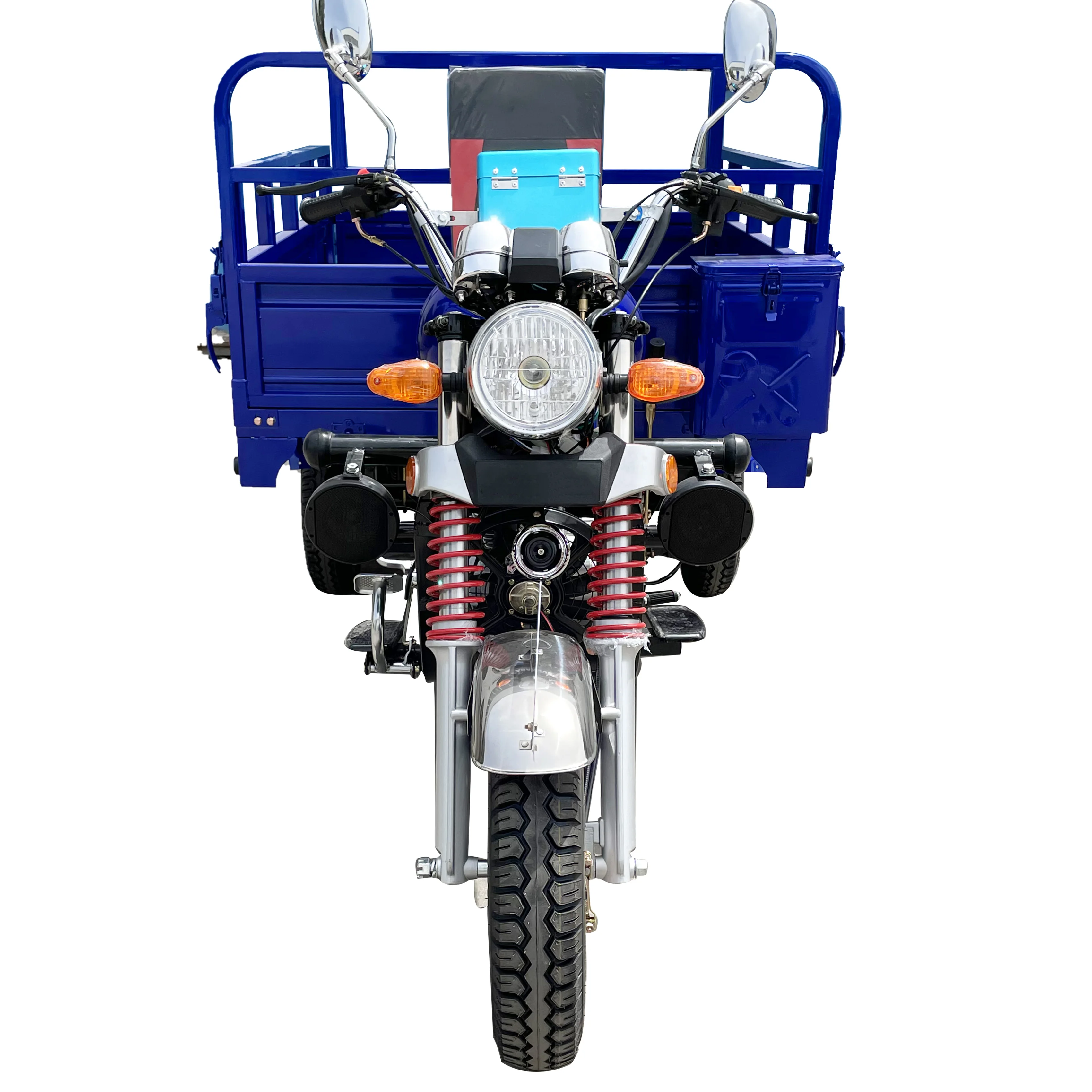 150/175/200/250cc 3 roues moto, motorisé type de conduite et tricycle de  camion avec housse de pluie