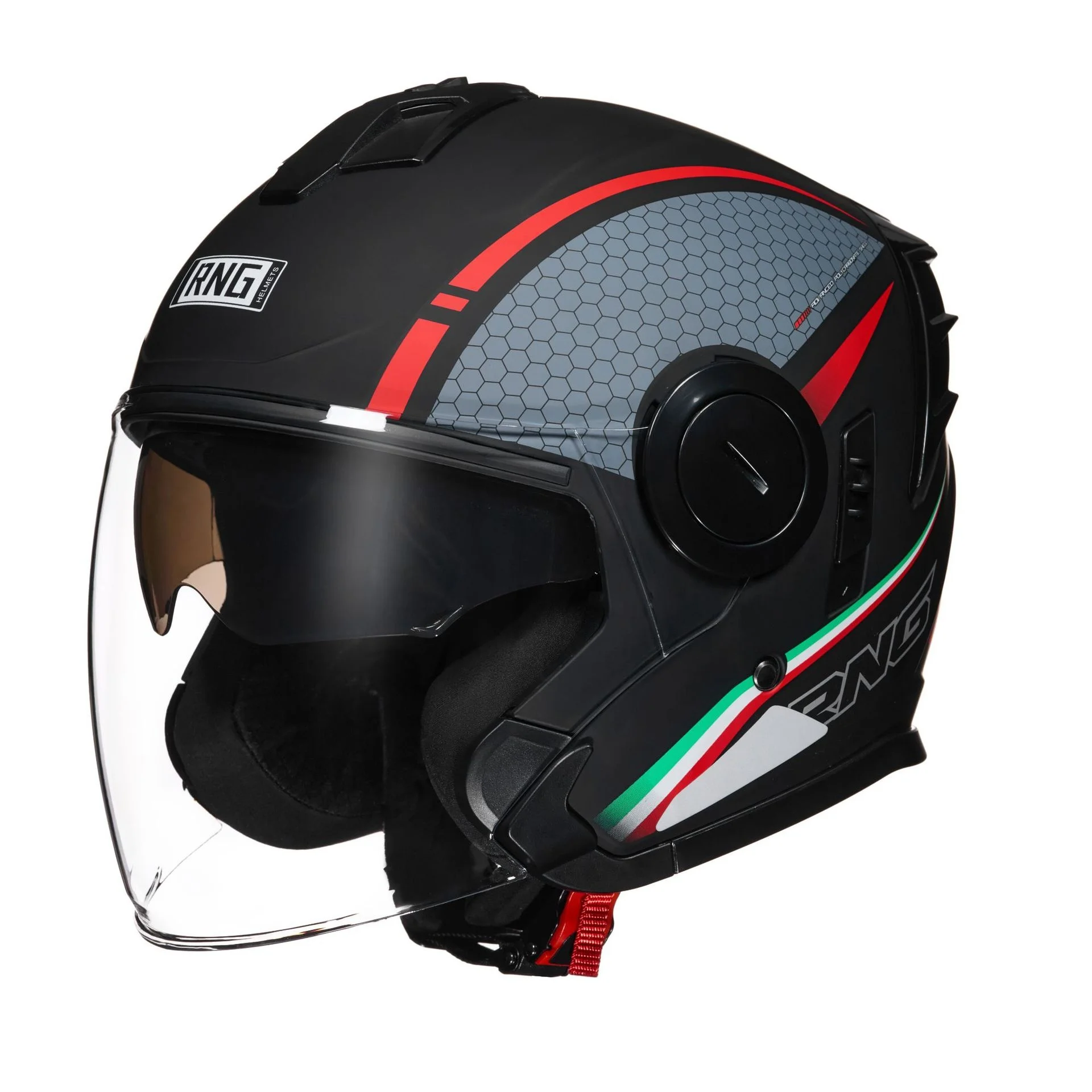 Unisex 3/4 Half Helmet with for Bluetooth Headset RNG Cross-Border for Comfortable Electric Bike Riding