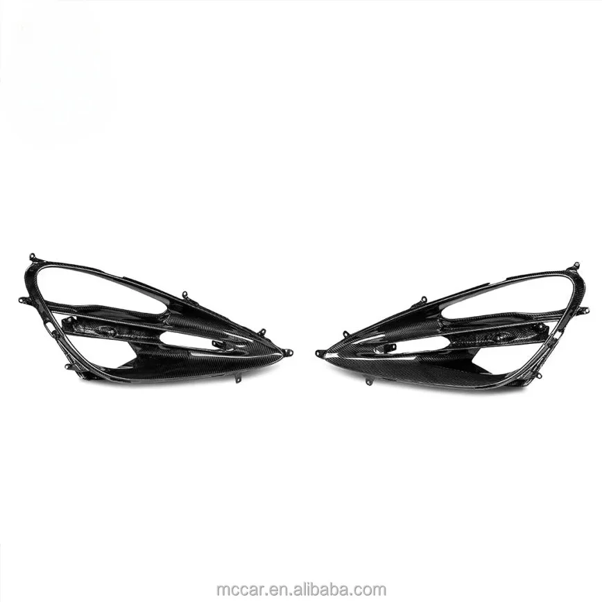 Lamp Shade IS Suitable For Mclaren 720S Carbon Fiber Headlight Cover