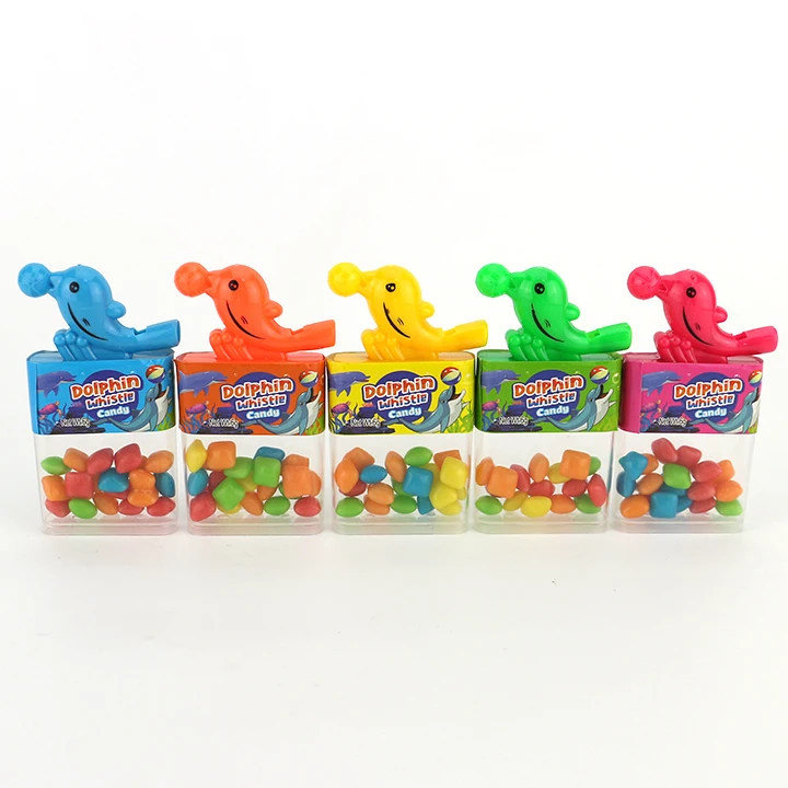 Dolphin shape candy