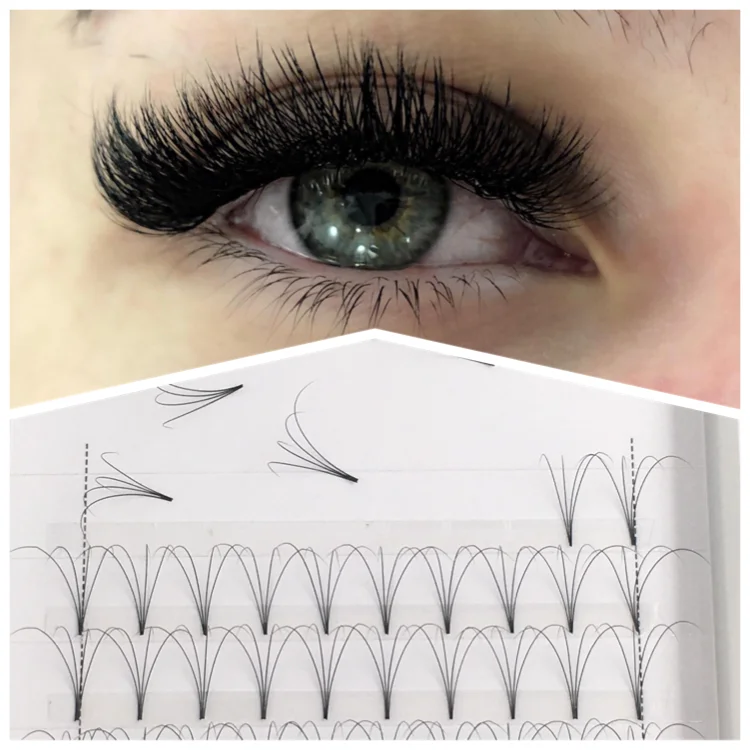 4D ресницы для наращивания, цветущие ресницы в упаковке, небольшой минимальный заказ, готовые ресницы для объема, свободные норковые ресницы, кашемировые ресницы для наращивания