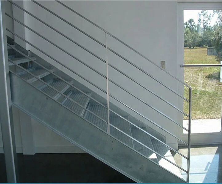 Galvanized Steel Step Ladder Stairs with Handle  Railings