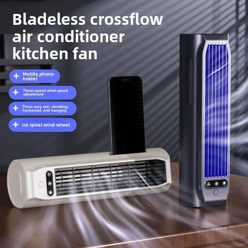 Tower Fan, Portable, Tangential, 2000mAh - detail 14