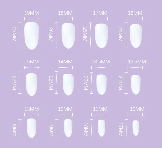 wholesale artificial full cover false nail tips press on nails with box for women