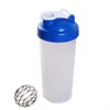 Blue transparent cup body