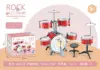 Rosso fiamma Big Six Drum - Edizione colorata a sei luci