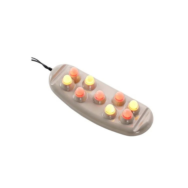 C-400 9 Ball Jade Projector Massager Infrared Light Therapy Handheld Device Body Pain Relief Handy Heater