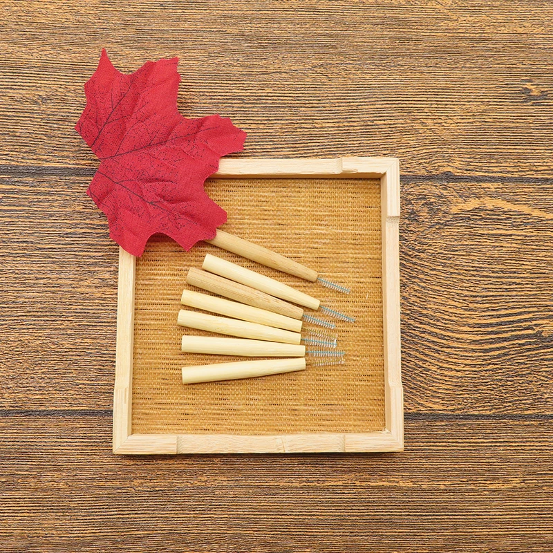 Высококачественные органические бамбуковые микрозубные палочки с индивидуальным логотипом, I-образная Стоматологическая межзубная щетка