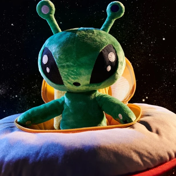 新品未開封 RIPNDIP SPACEBOOBOO ALIEN ぬいぐるみ Alien Window Plush Suction Cup Plush Doll (Green) – RIPNDIP