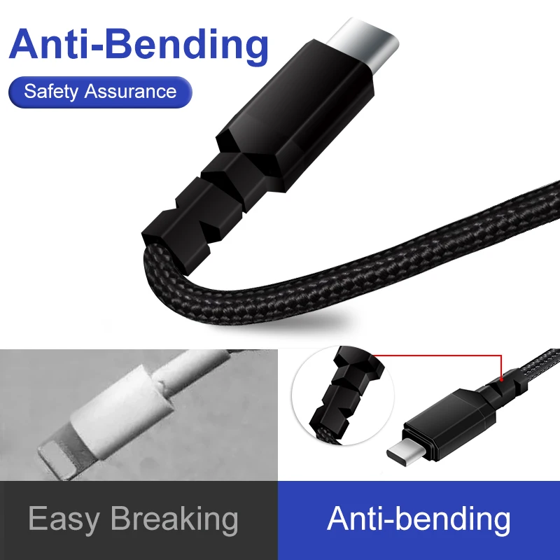Fast 100w Type C Data Cable Fast Charging 5A Cable C To C Charger Cables For Macbook Phone