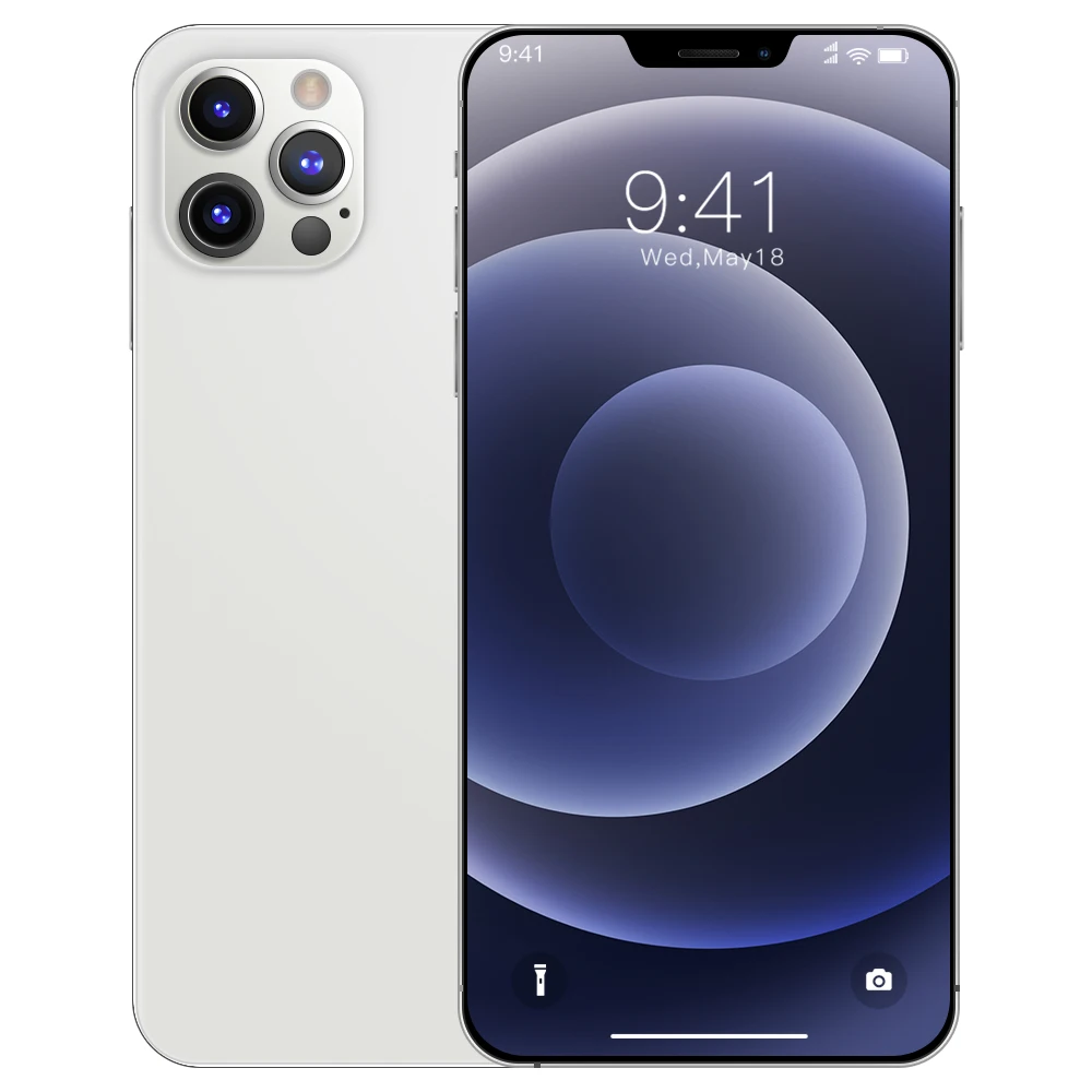 I13 Pro Max смартфон с 5 5-дюймовым дисплеем ОЗУ 8 Гб ПЗУ 6 7 ГБ