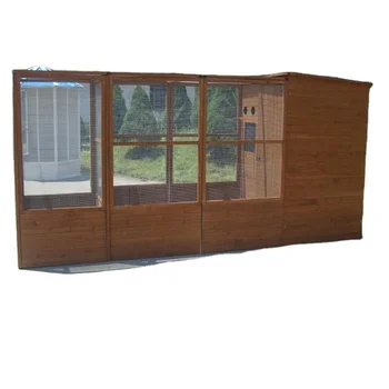 Factory Handmade Wooden Bird Cage Large Size Outdoor Bird Living House ... - Handmade Wooden Parrot Aviary