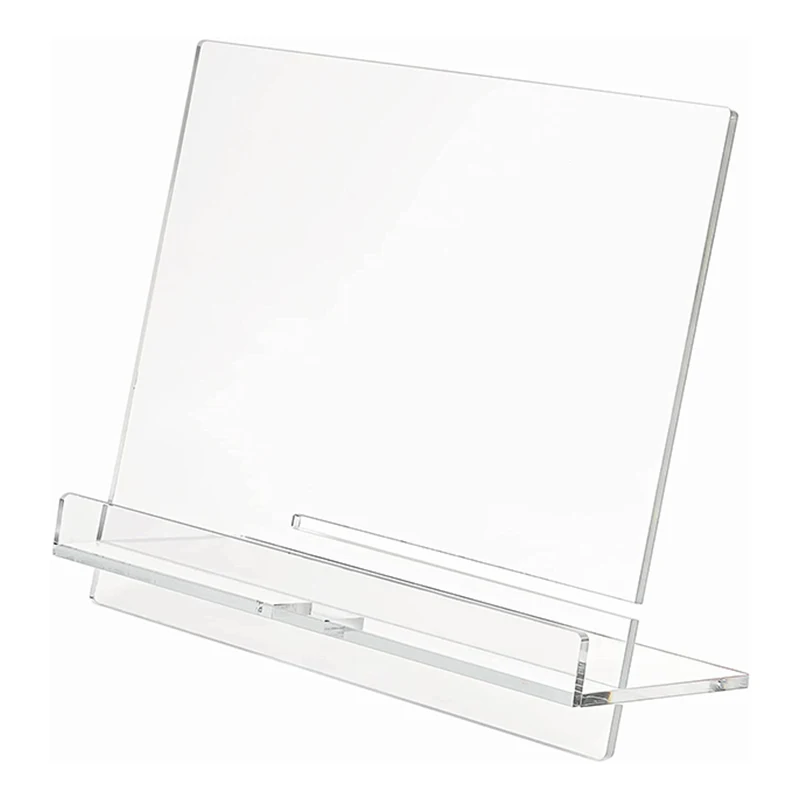 Acrylic Reading Rest Cookbook Holder Clear Adjustable Cookbook Stand