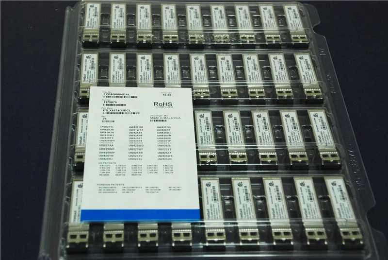 Finisar中古FTLX8574D3BCL光学SFPトランシーバー10G 850nm 400m MMD SR