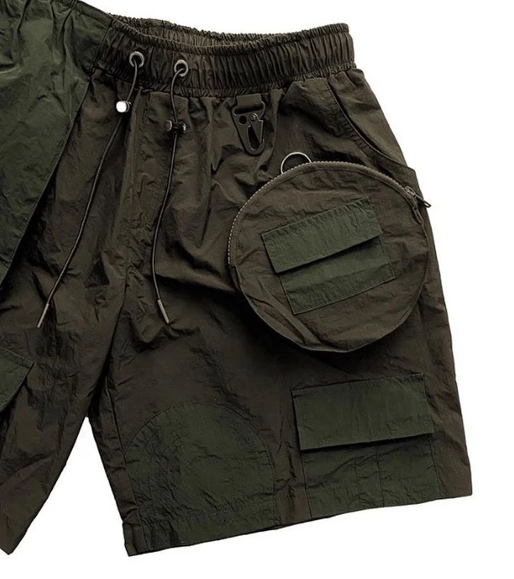 OEM Shorts Long Drawstring Drop Shipping FOG Men Nylon Stock Cargo Short  Cargo Pants