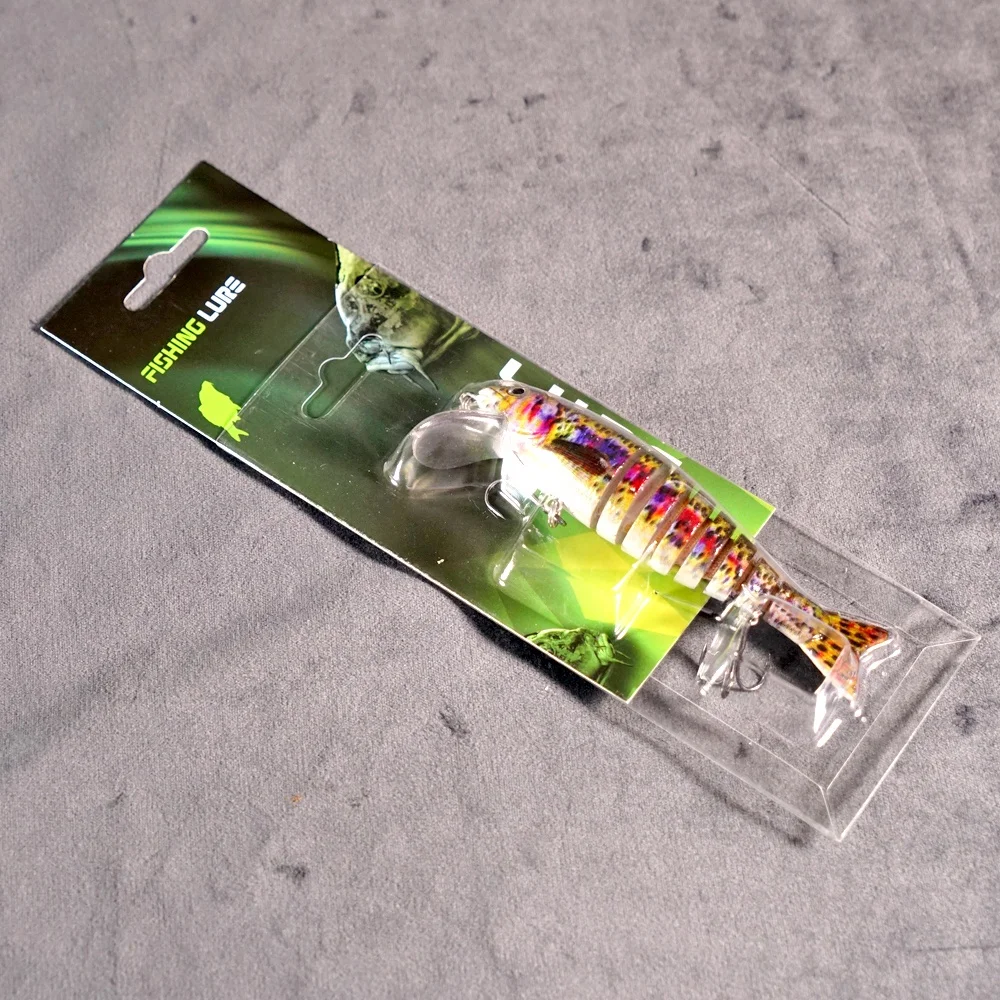 Custom Pet Transparent Plastic Pvc Clamshell Slide Blister For Fishing