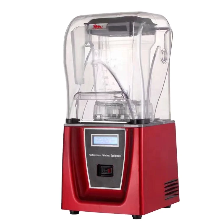 Commercial juice machine extractor silent blender and mixer blender smoothie with sound proof cover