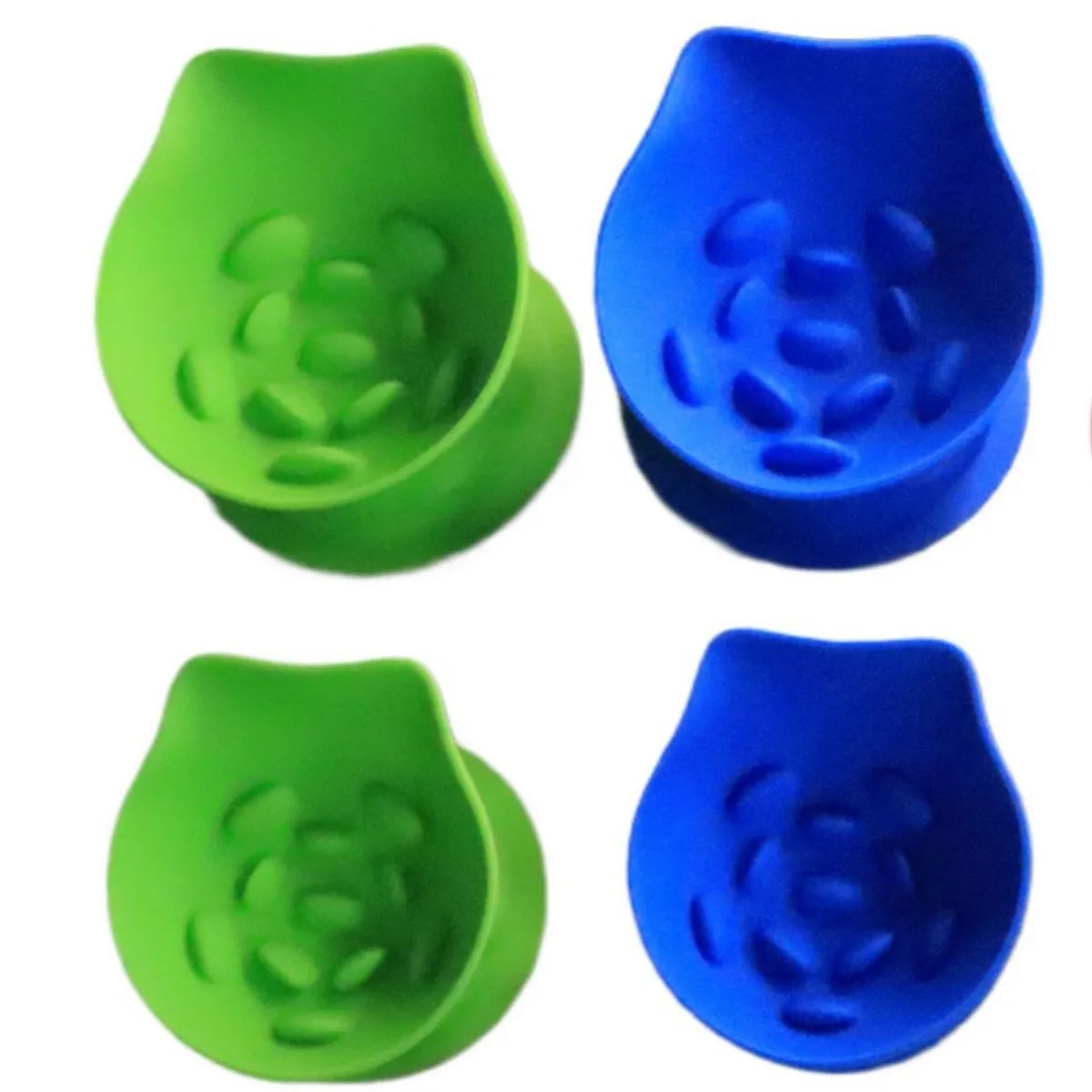 Silicone Slow Food Bowl for Cats and Dogs Anti-Choking Anti-Slip Suction Cup Slanted Mouth Neck Protection Pet Bowl
