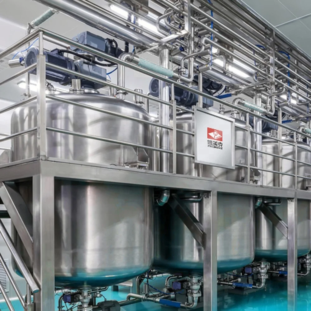 Оборудование для производства косметики производитель поставляет высококачественные вакуумные гомогенизационные эмульгаторы миксер машина