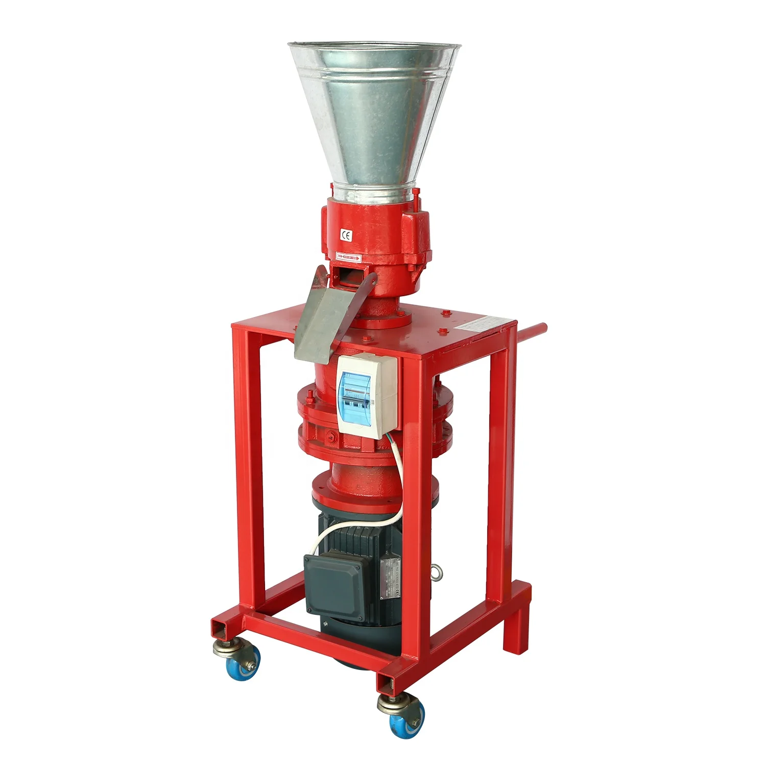 KL120L для семейного использования, мини плоский пресс для кормовых гранул, гранулятор для кроликов, машина для производства гранул для коров