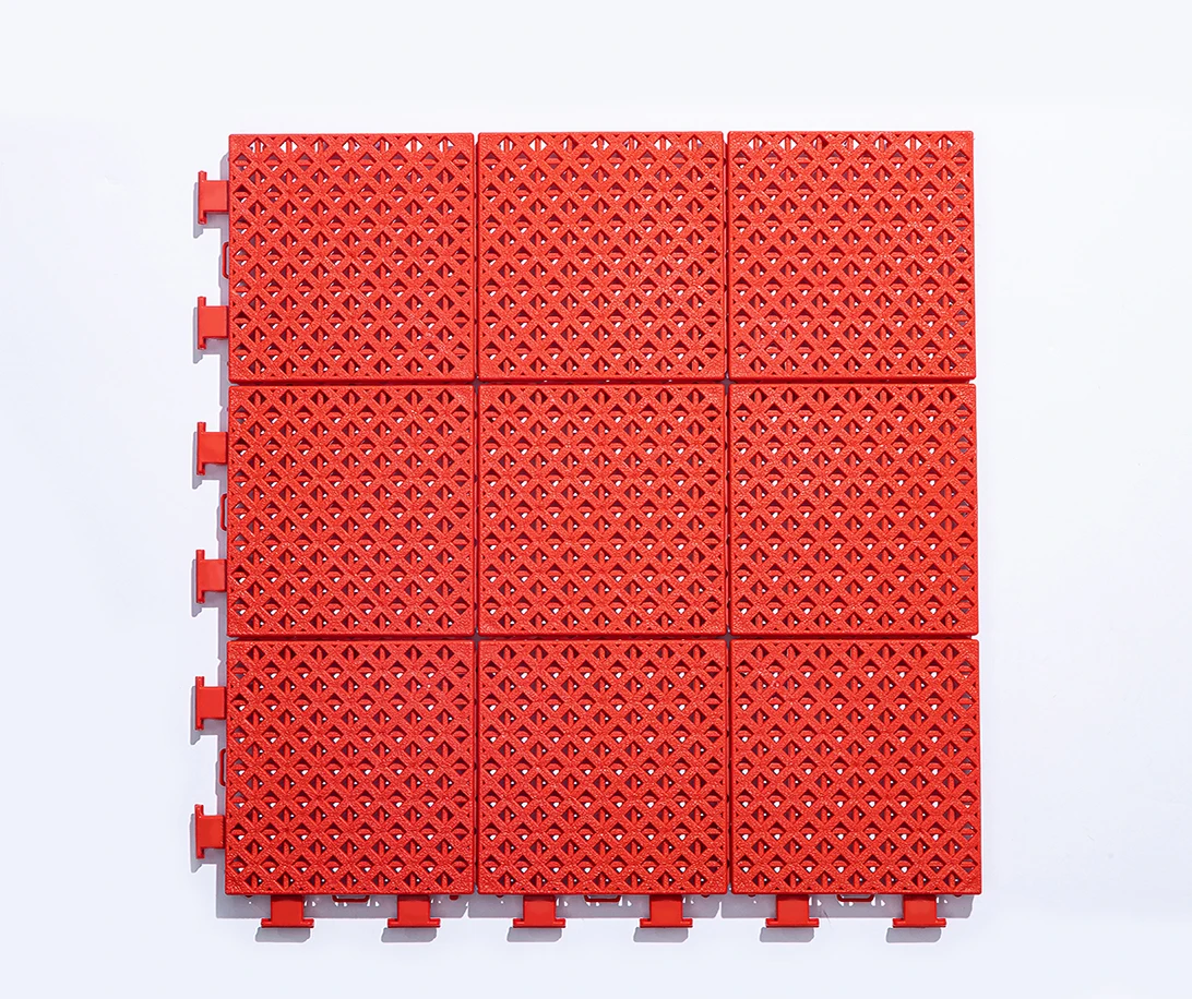 YM High-Performance Uv Resistant Outdoor Polypropylene Plastic Pickelball Court Tiles Interlocking Sports Flooring Suppliers