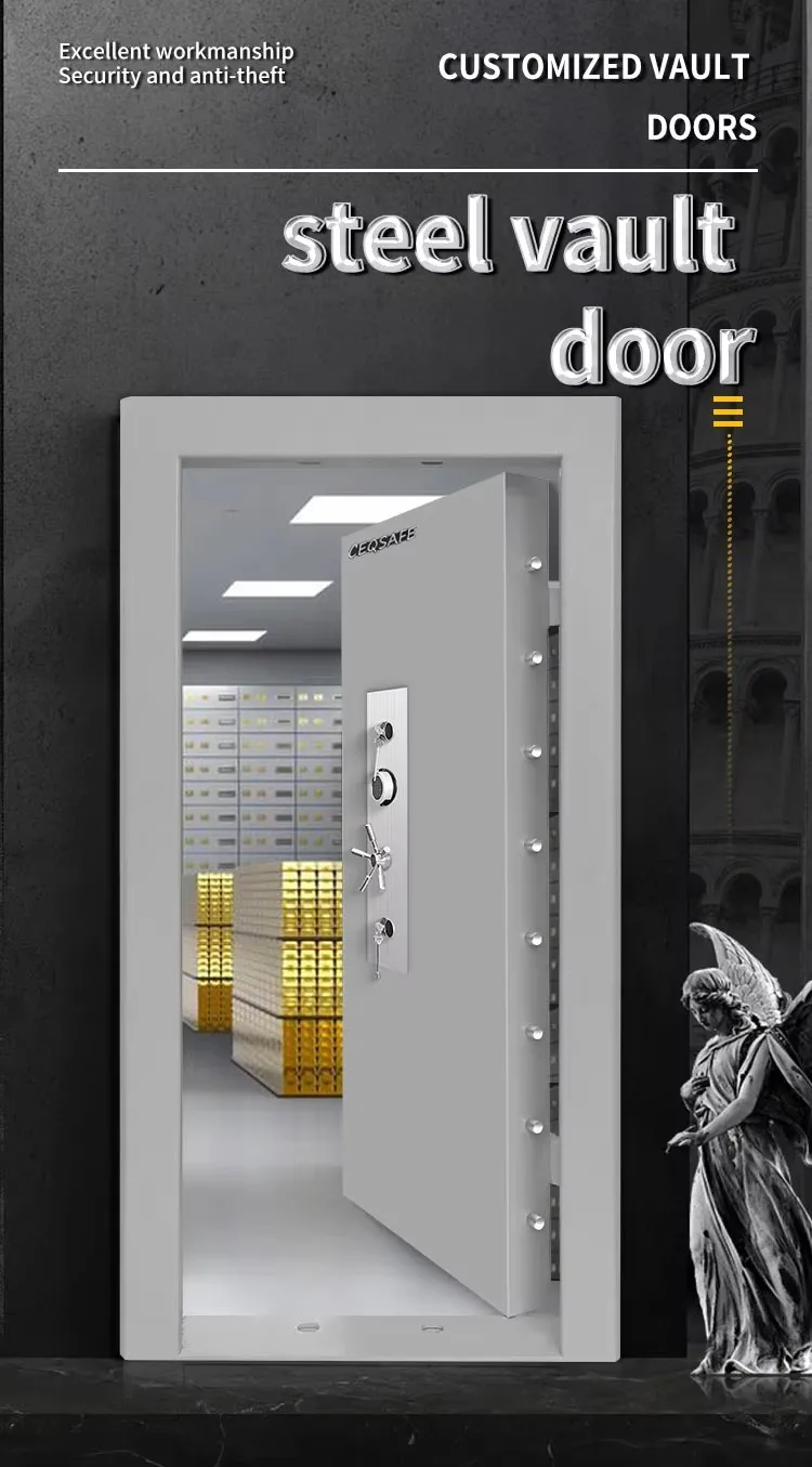 CEQSAFE Bank Safe Vault Door Security Heavy Duty Bank Safe Room Vault Door manufacture