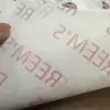 wrapping paper without PE coated