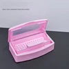 pink  with transparent window