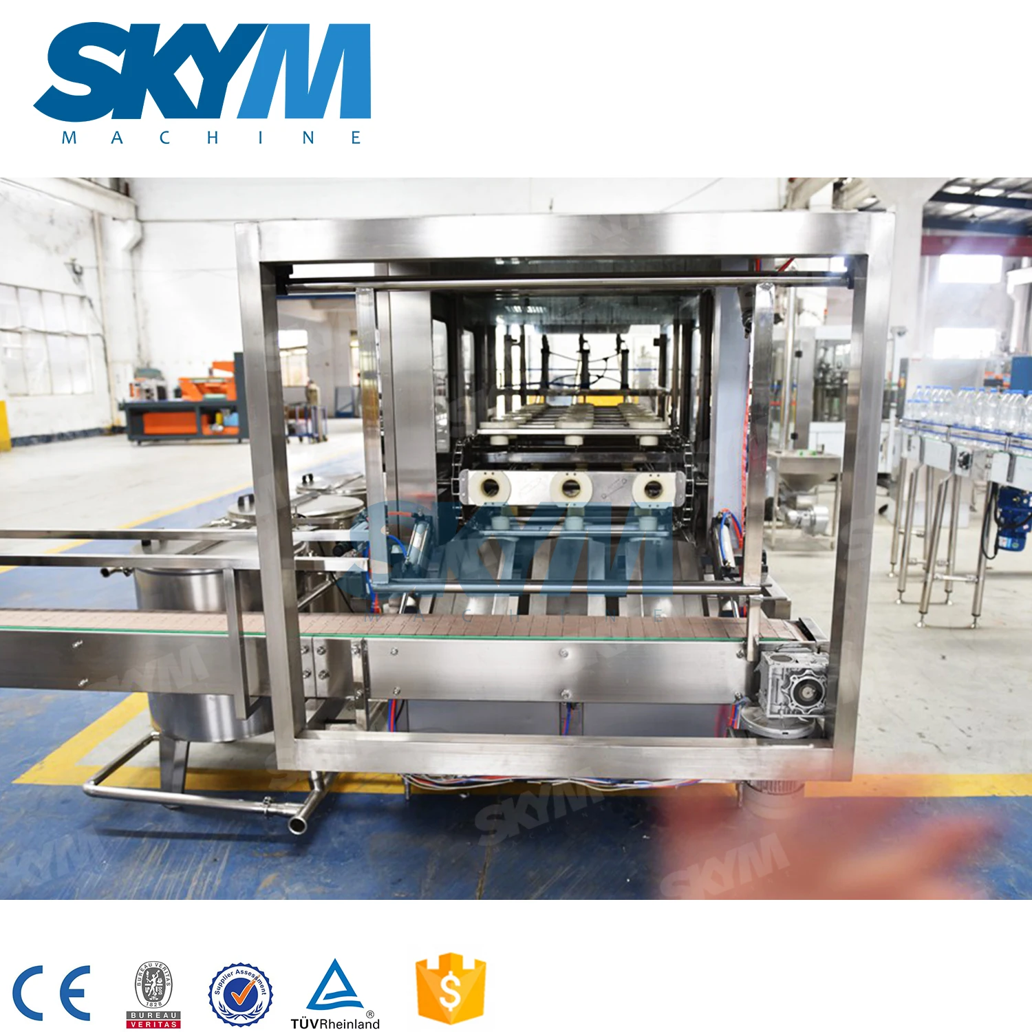 5 Gallon Bucket Water Washing Filling Capping Machine