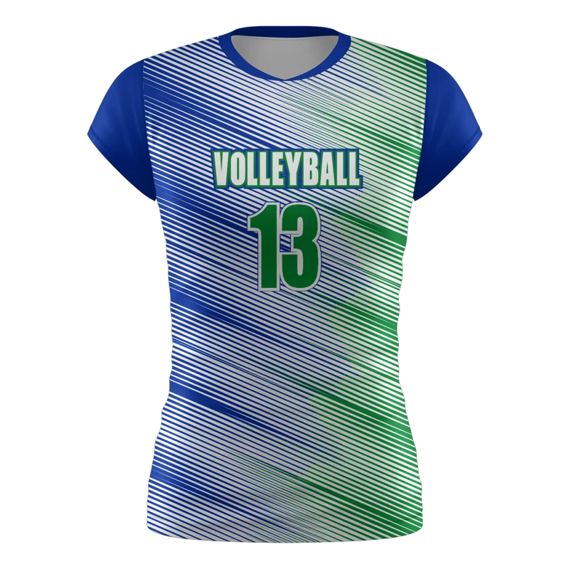 Professional Custom Printed Volleyball Jersey Design