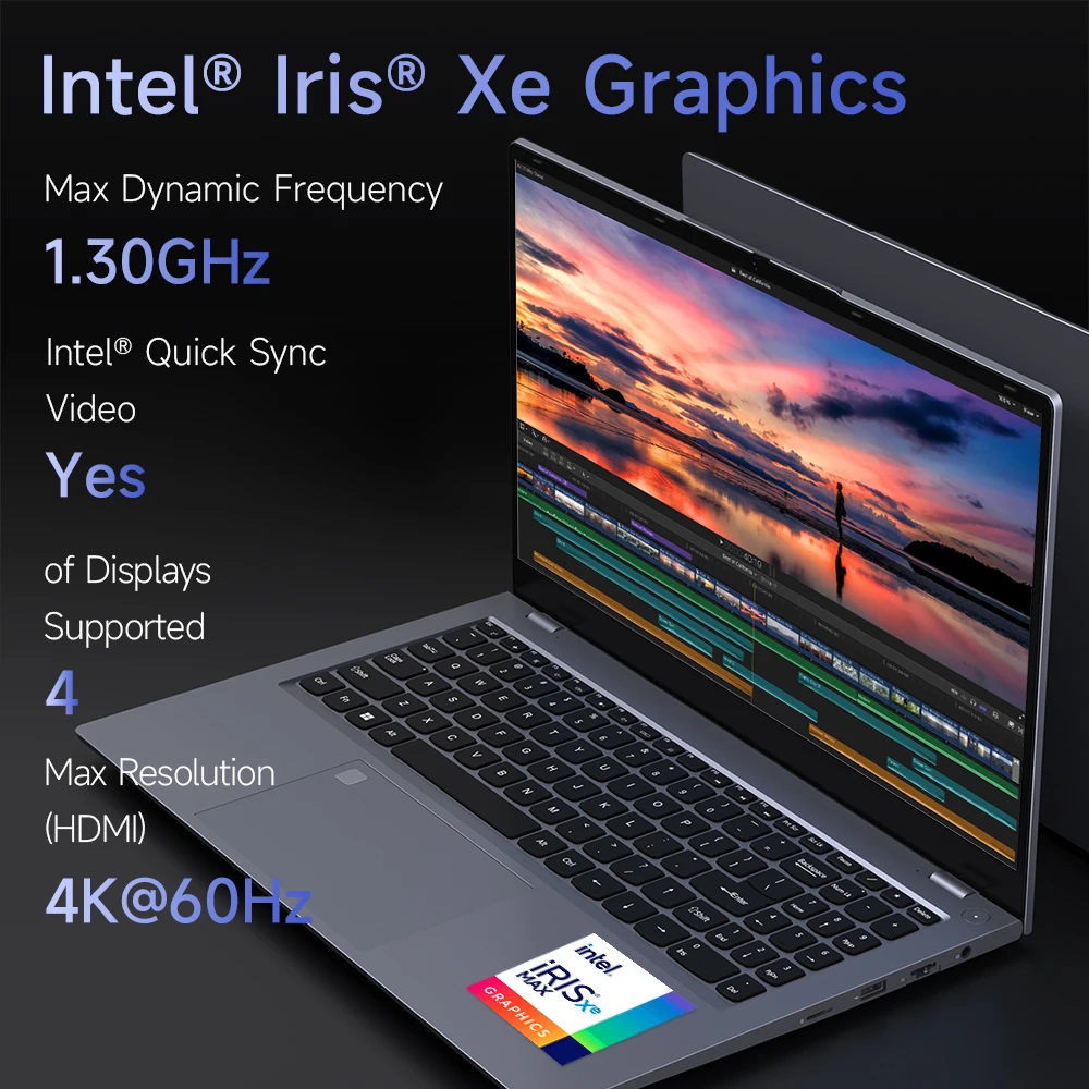 Core I5 12th Intel New Laptop 15.6 Inch 1080P IPS 16GB DDR4 512GB 256GB SSD Brand New Laptops I5 Gaming Laptop