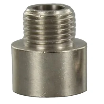 OEM CNC Machined Polished Nickel Finish Male X Female Straight Nozzle quick connect couplings