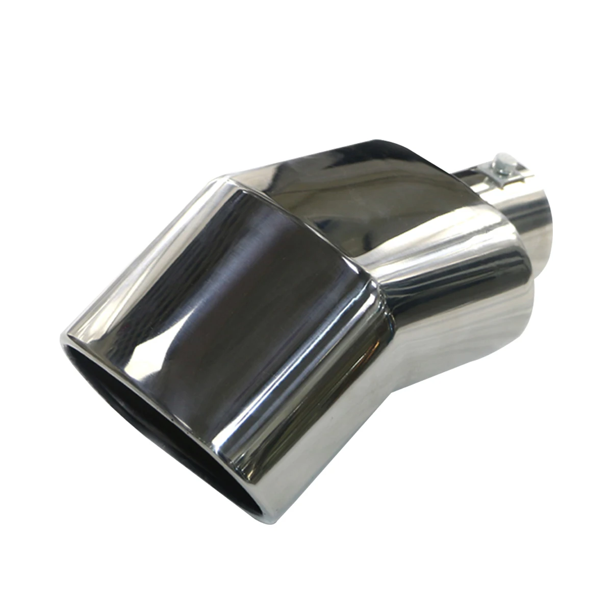 Car SUV Rear Dual Exhaust Pipe Tail Muffler Tip Throat Tailpipe Car Accessories