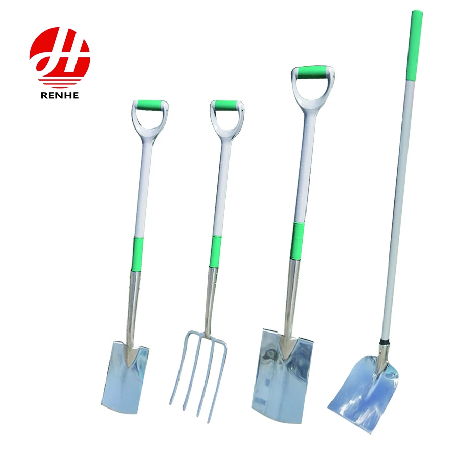 Hot Sales  Digging Tools Spade  Garden Camping Farming Customized  Stainless Steel Shovel With Handle