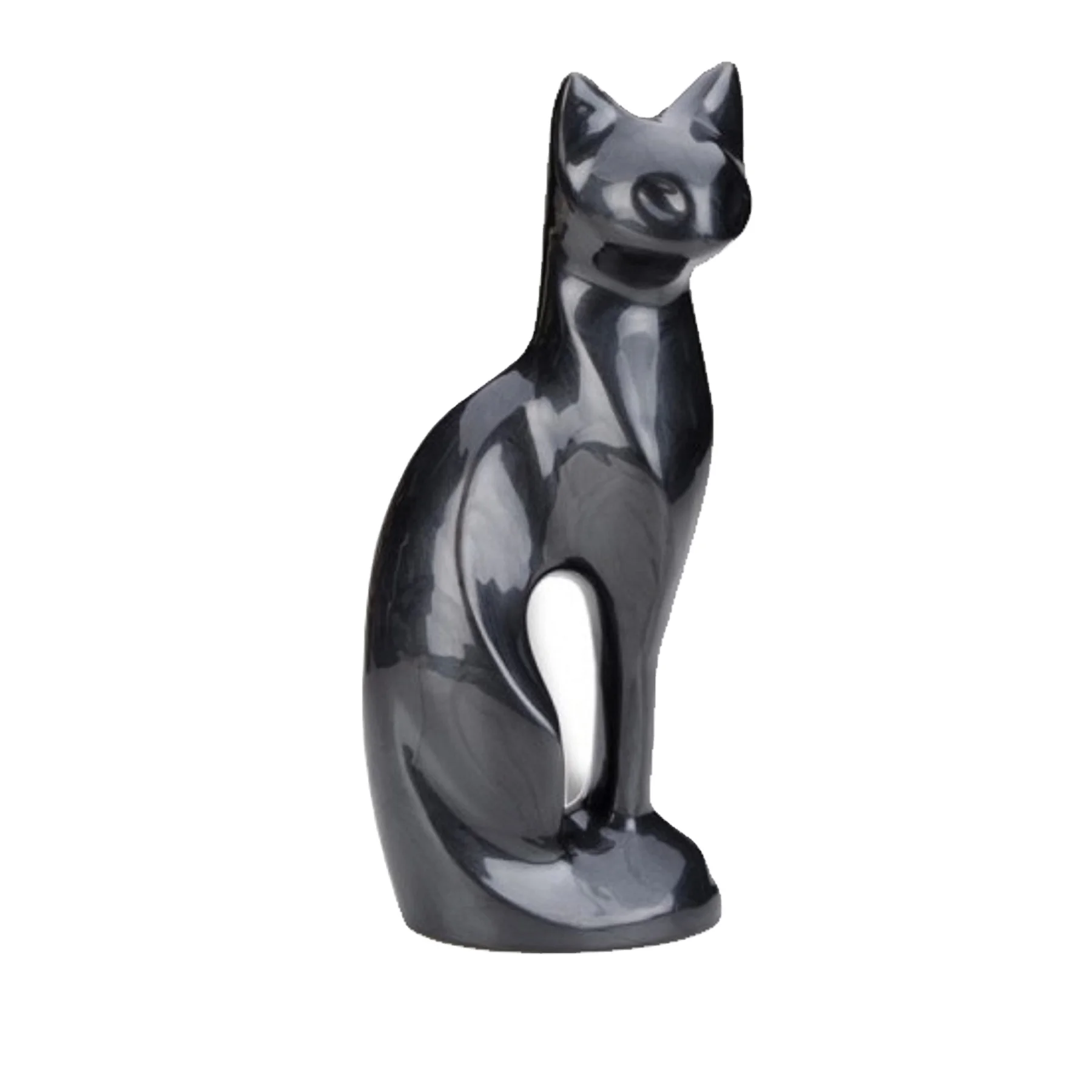 cat shaped urn