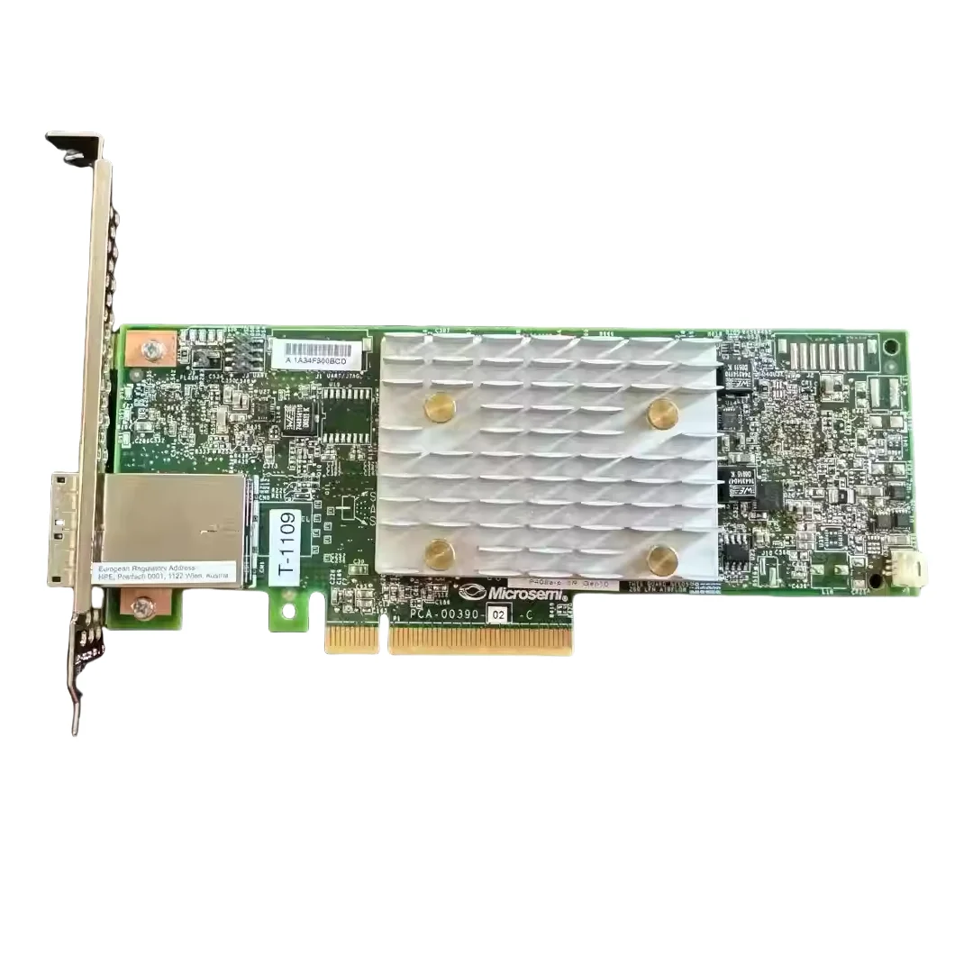 HPE Smart Array P408e-p SR Gen10 with with 8 External Lanes/4GB Cache 12G SAS PCIe Plug-in Controller 804405-B21