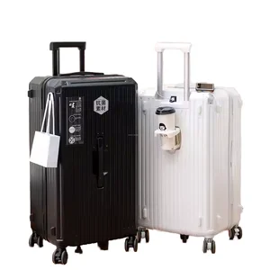 High Quality Large Capacity Travel Suitcase with Zipper Closure for Unisex Fashionable Trolley Case  Ultra-light Luggage Case