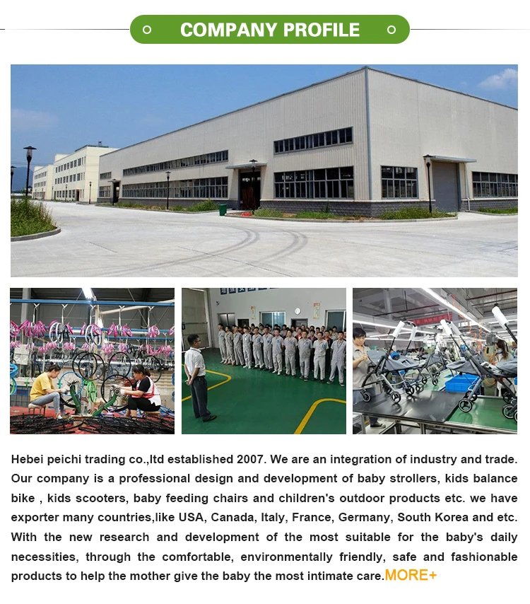 Multi Functional Baby Stroller High Landscape Four In One Basket