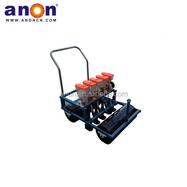 ANON Manual Seeder Machine 10 Row 7hp Gasoline Engine Seeder High Precision Vegetable Seeder for Sale