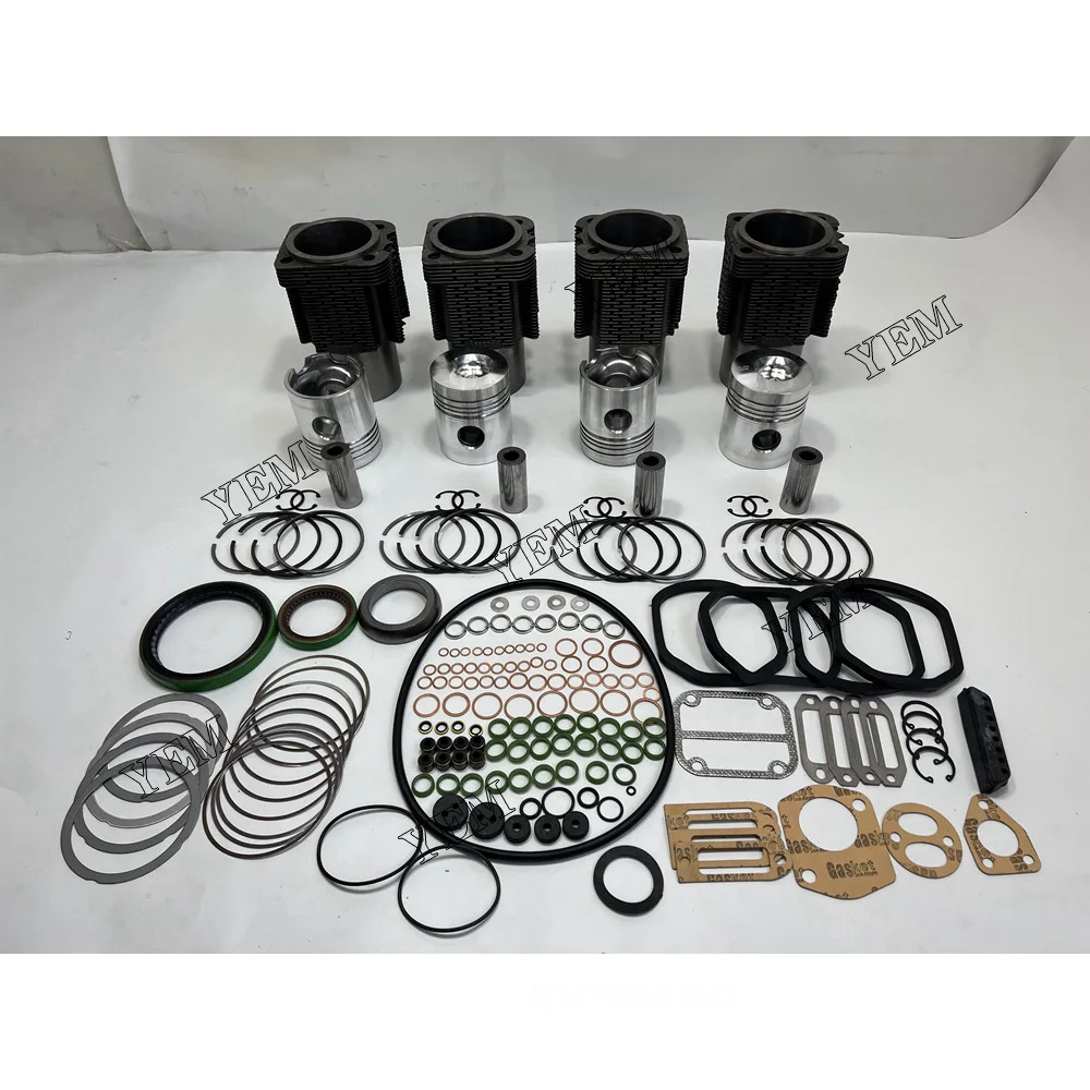 F4L912 Cylinder Liner Kit With Gasket Set for Deutz Rebuild Kit High Performance 6
