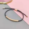 Rose Gold Curved Plate+Grey string
