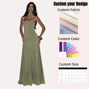 Wholesale 2026 Summer New Fashionable and Sexy Temperament Sleeveless Elegant Women's Party Dress