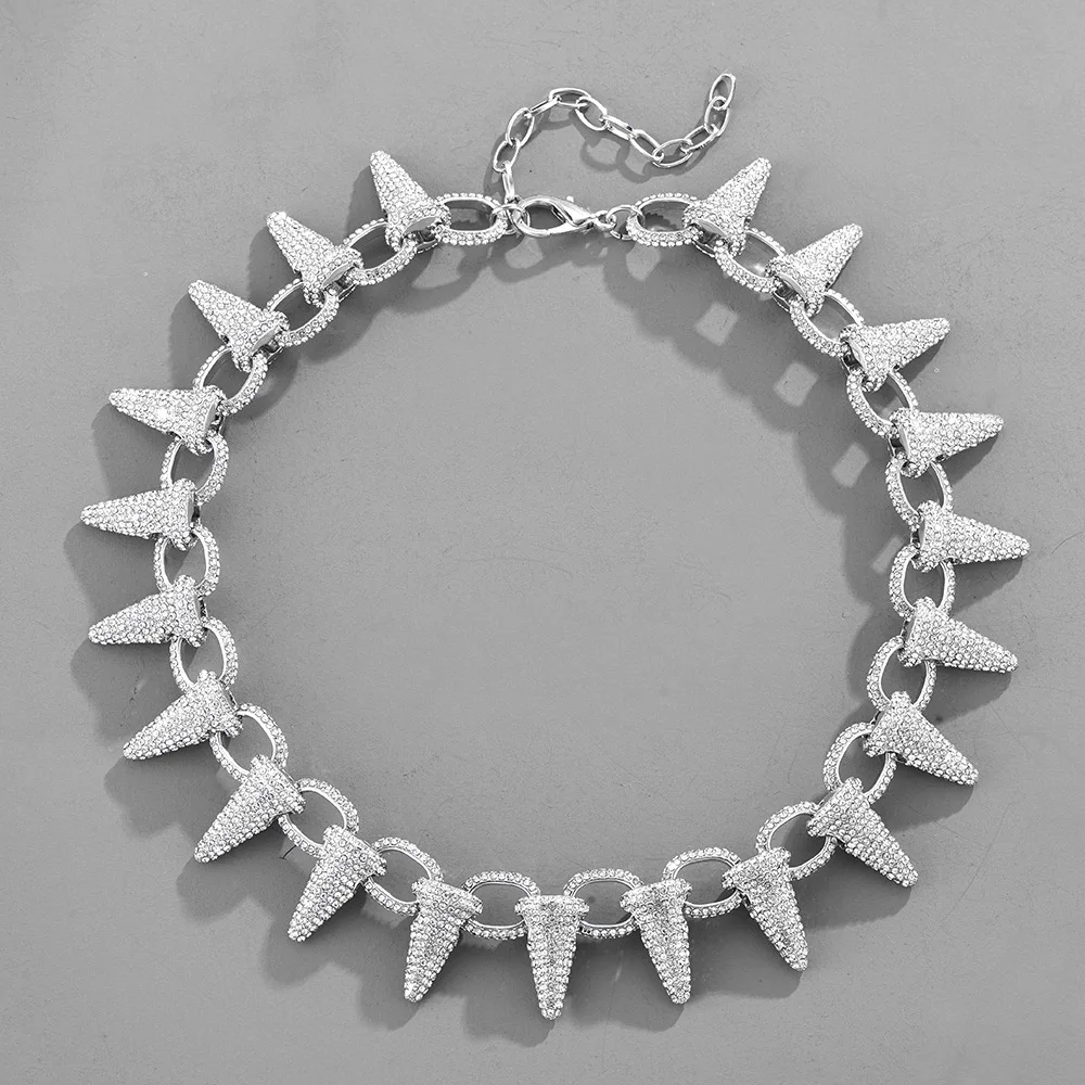 Spiky Thorns Full Diamonds Hip Hop Cuban Bracelets