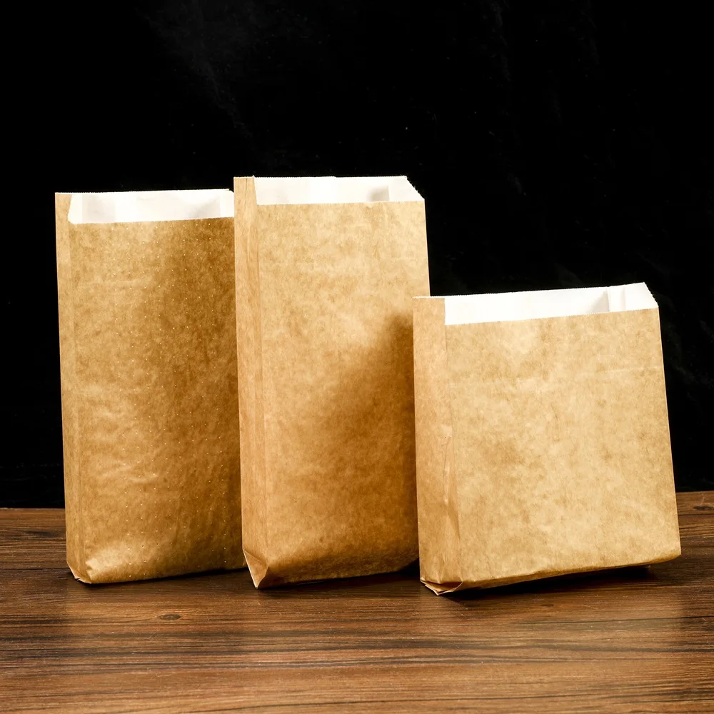 Paper bag DECHEN PACKAGING bread packaging branded option image